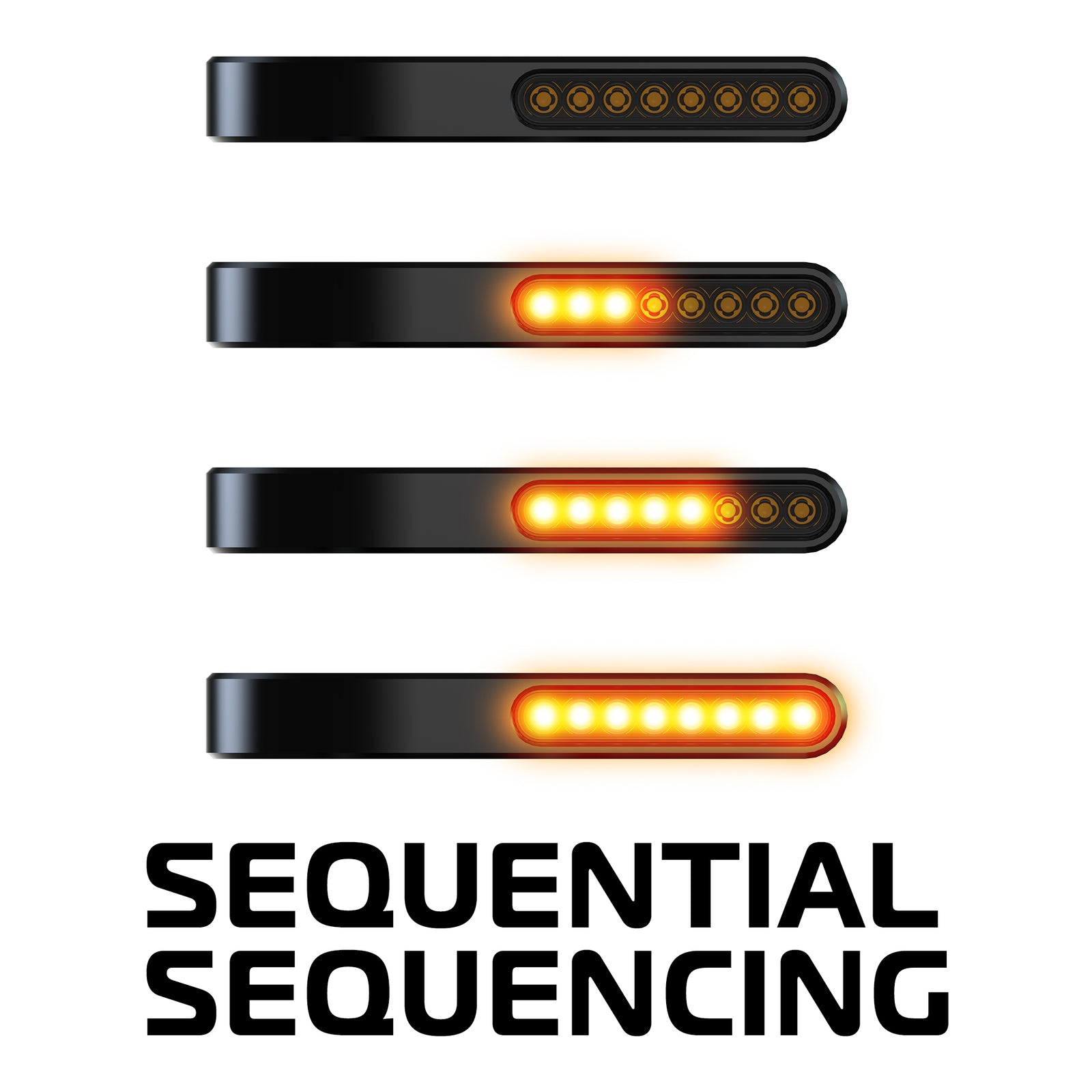 Oxford Darkturner - Sequential Fork Mounted Indicators