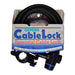 Oxford Cable Lock - 1.8m x 12mm (Smoke)