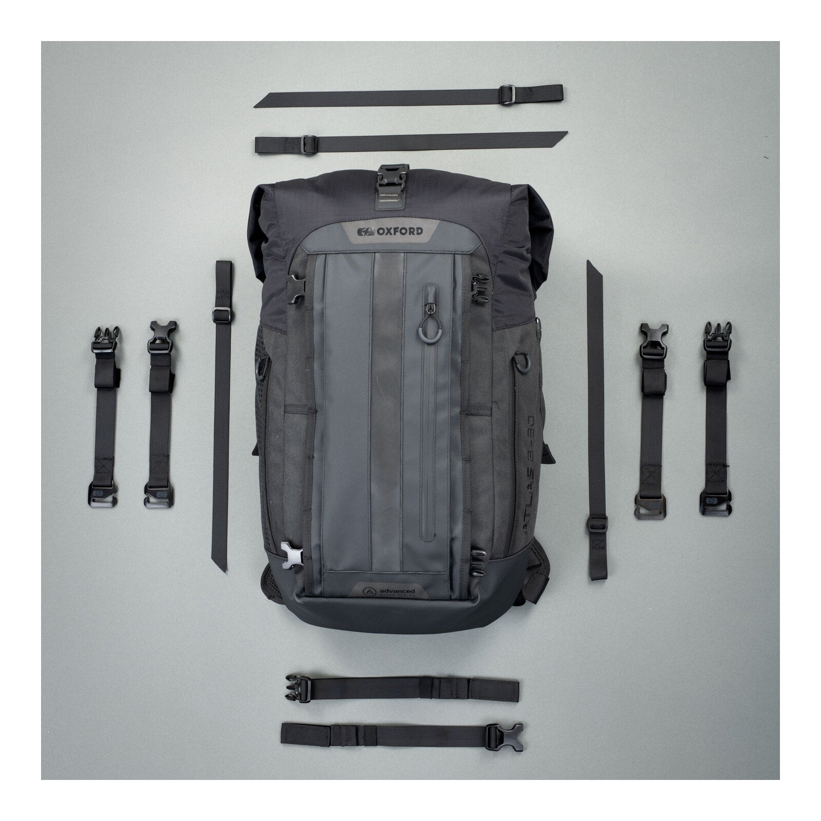 Oxford Atlas B-20 Advanced Backpack - Charcoal / Black