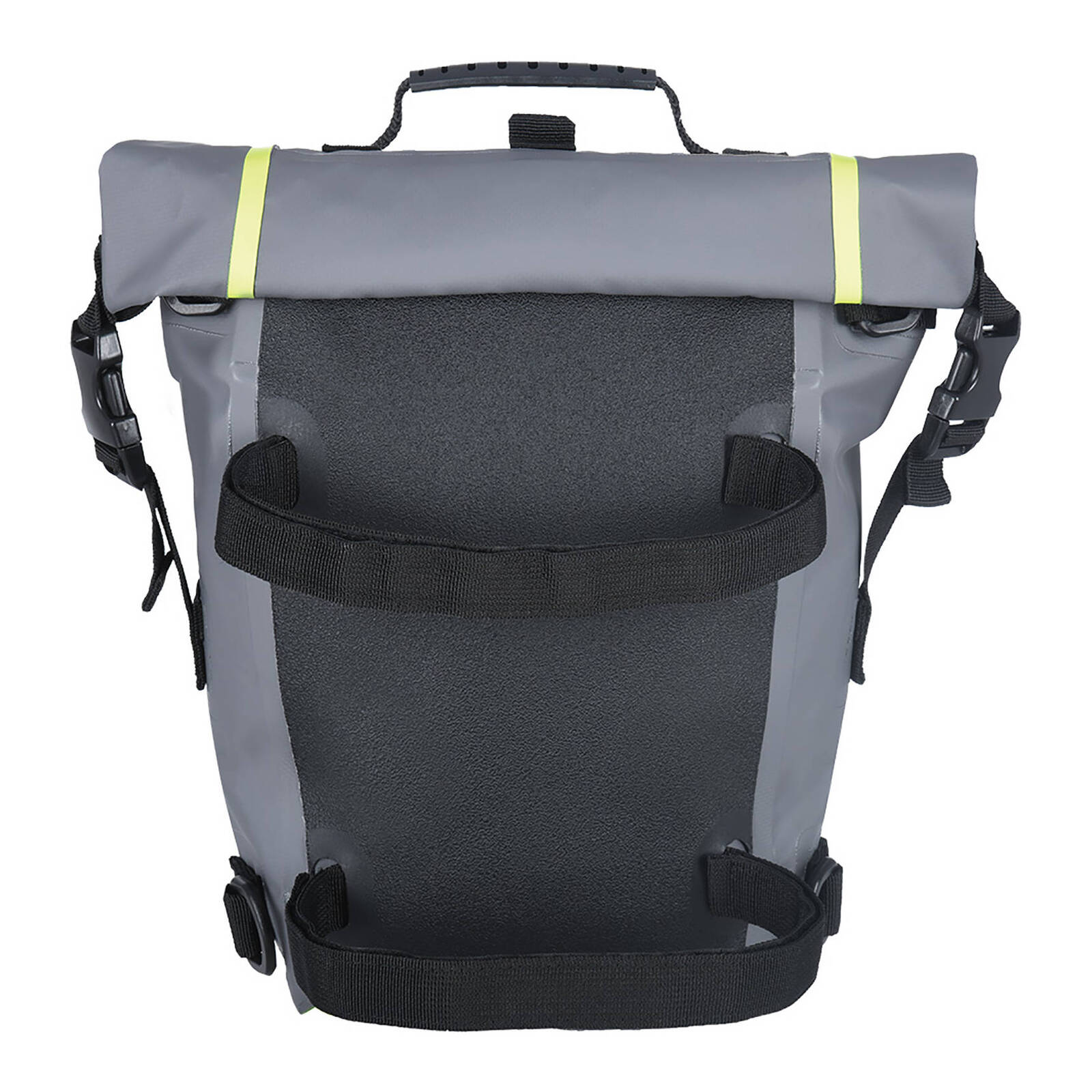 Oxford Tail Bag Aqua T8 - Black / Grey / Fluro Yellow