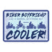 Oxford Garage Metal Sign: Biker Boyfriend Cooler