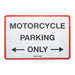 Oxford Garage Metal Sign: Parking