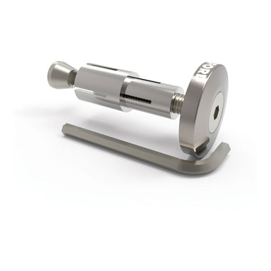 Oxford Handlebar Bar Ends 2 - Silver Anodised