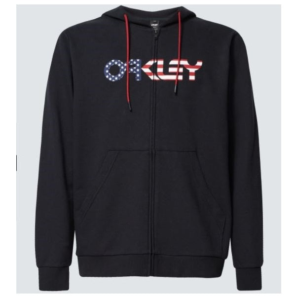 *OAKLEY Teddy Full Zip Hoodie - Black/USA