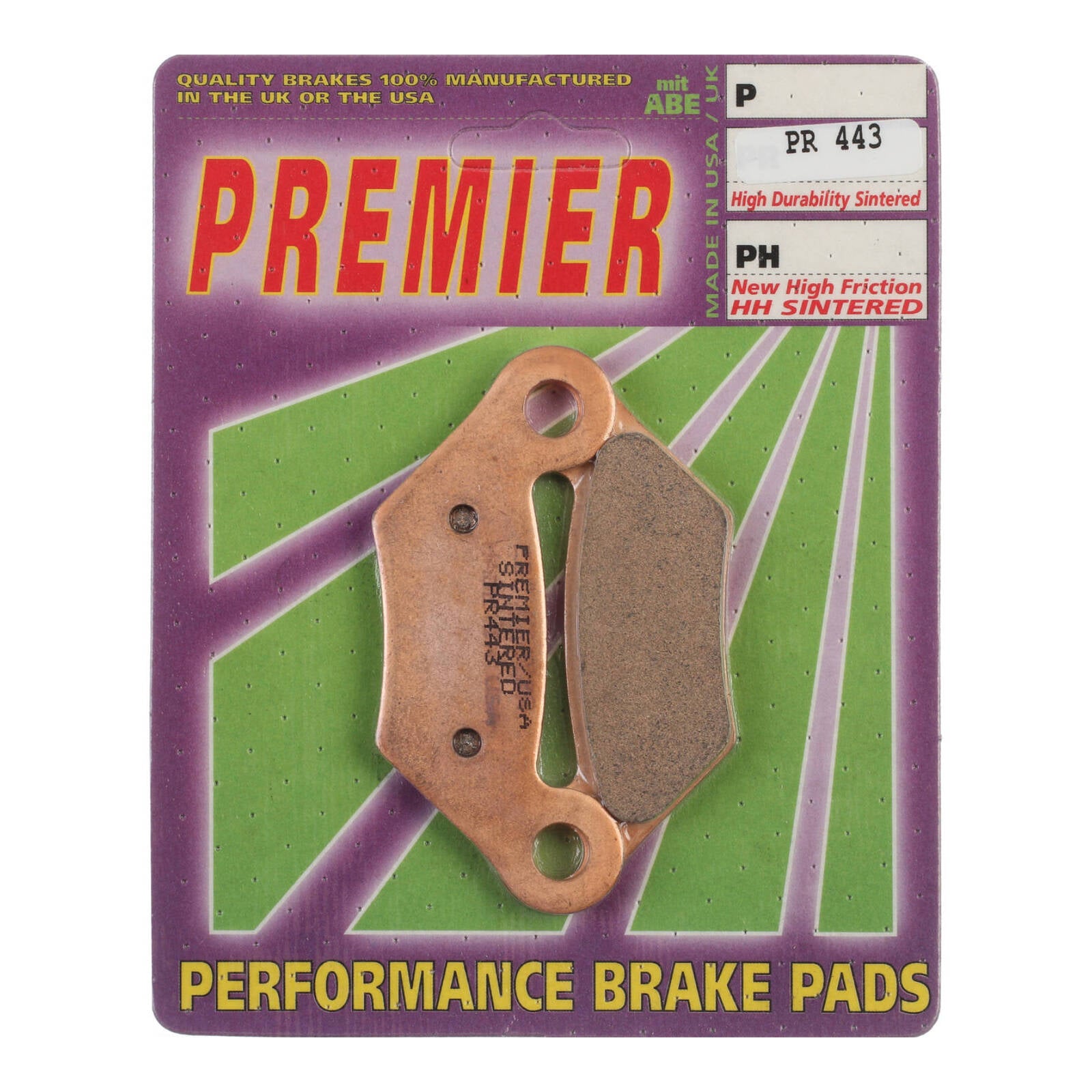 Premier Brake Pads - PR Off-Road Sintered