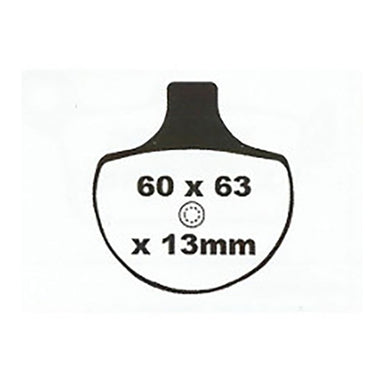 Premier Brake Pads - PV Semi Sintered