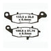 Premier Brake Pads - PV Semi Sintered