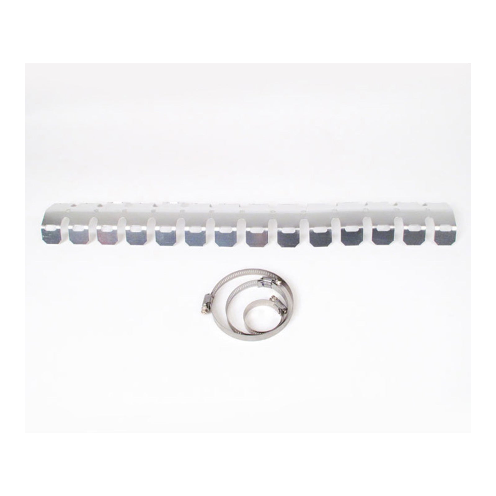 WHITES HEAD PIPE GUARD W/CLAMP - SIL