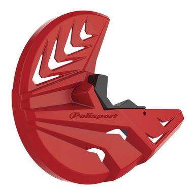 Polisport Disc Protector Honda CRF450R / CRF250R '10-'14 - Red