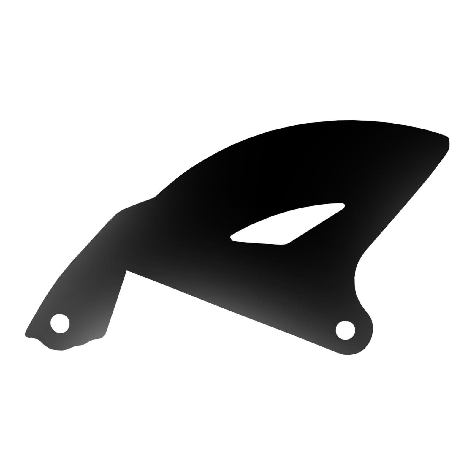 Polisport Rear Disc Guard Yamaha YZ250F/450F '06-'09 - Black