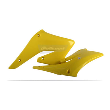 Polisport Radiator Scoops Suzuki RMZ250 ('04-'06) - Yellow