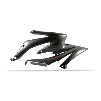 Polisport Radiator Scoops Honda CRF450 ('05-'08) - Brushed Alloy