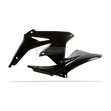 Polisport Radiator Scoops Suzuki RMZ450 ('08-'16) - Black