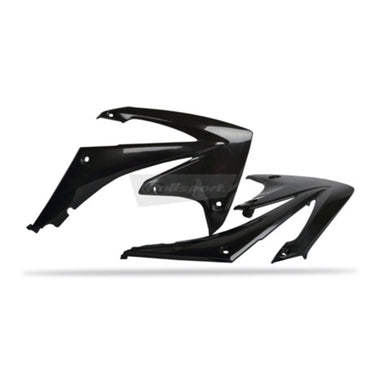 Polisport Radiator Scoops Honda CRF250R ('10-'13) / CRF450R ('09-'12) - Black