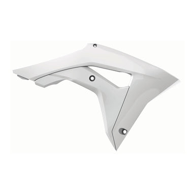 Polisport Radiator Scoops Honda CRF450R '17 - White