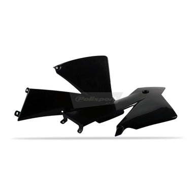 Polisport Radiator Scoops KTM SX 01-04/EXC '03-'04 Black