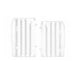 Polisport Radiator Louvers Honda CRF450R ('13-'14) - White