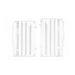 Polisport Radiator Louvers Honda CRF250R ('10-'13) - White