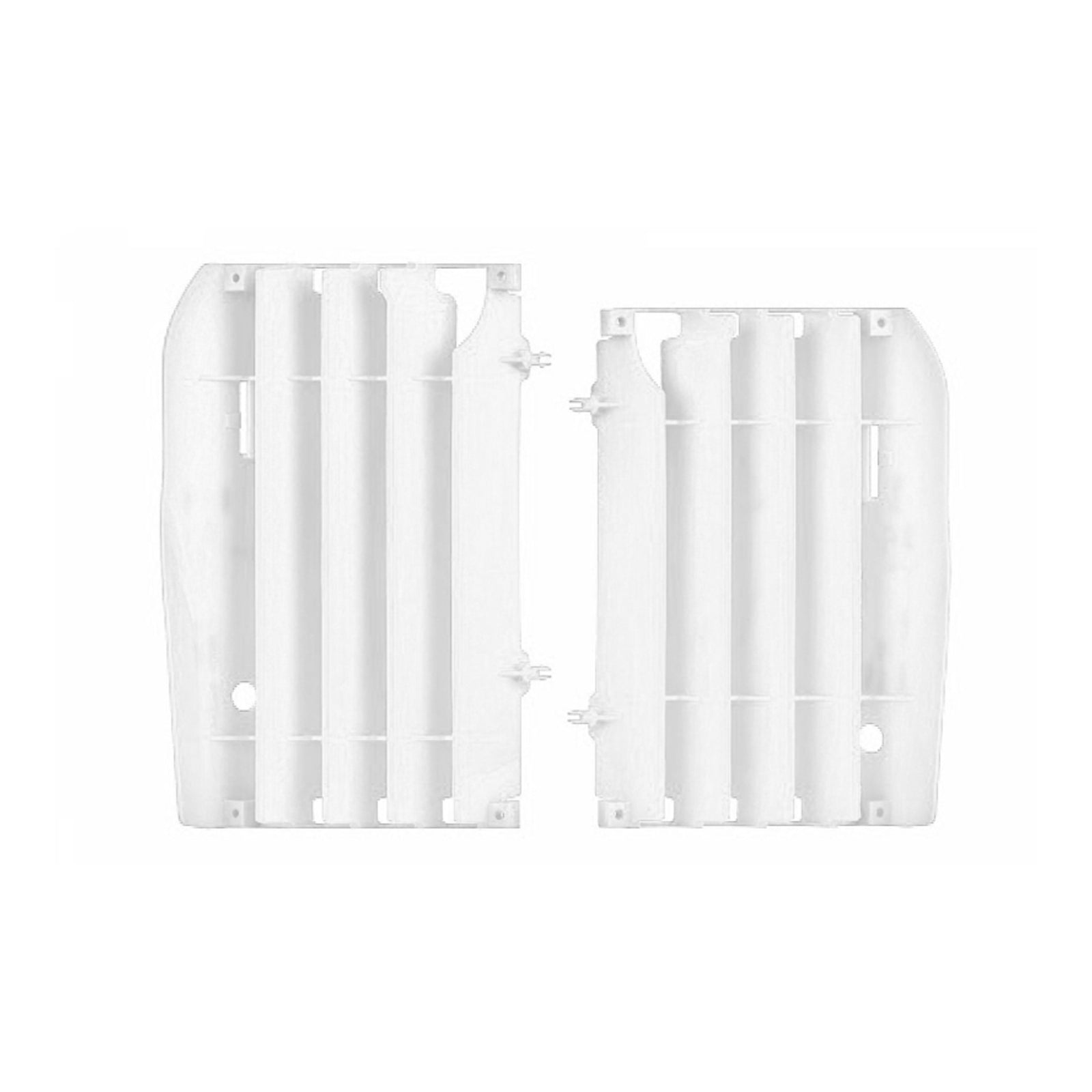 Polisport Radiator Louvers Honda CRF450R ('09-'12) - White