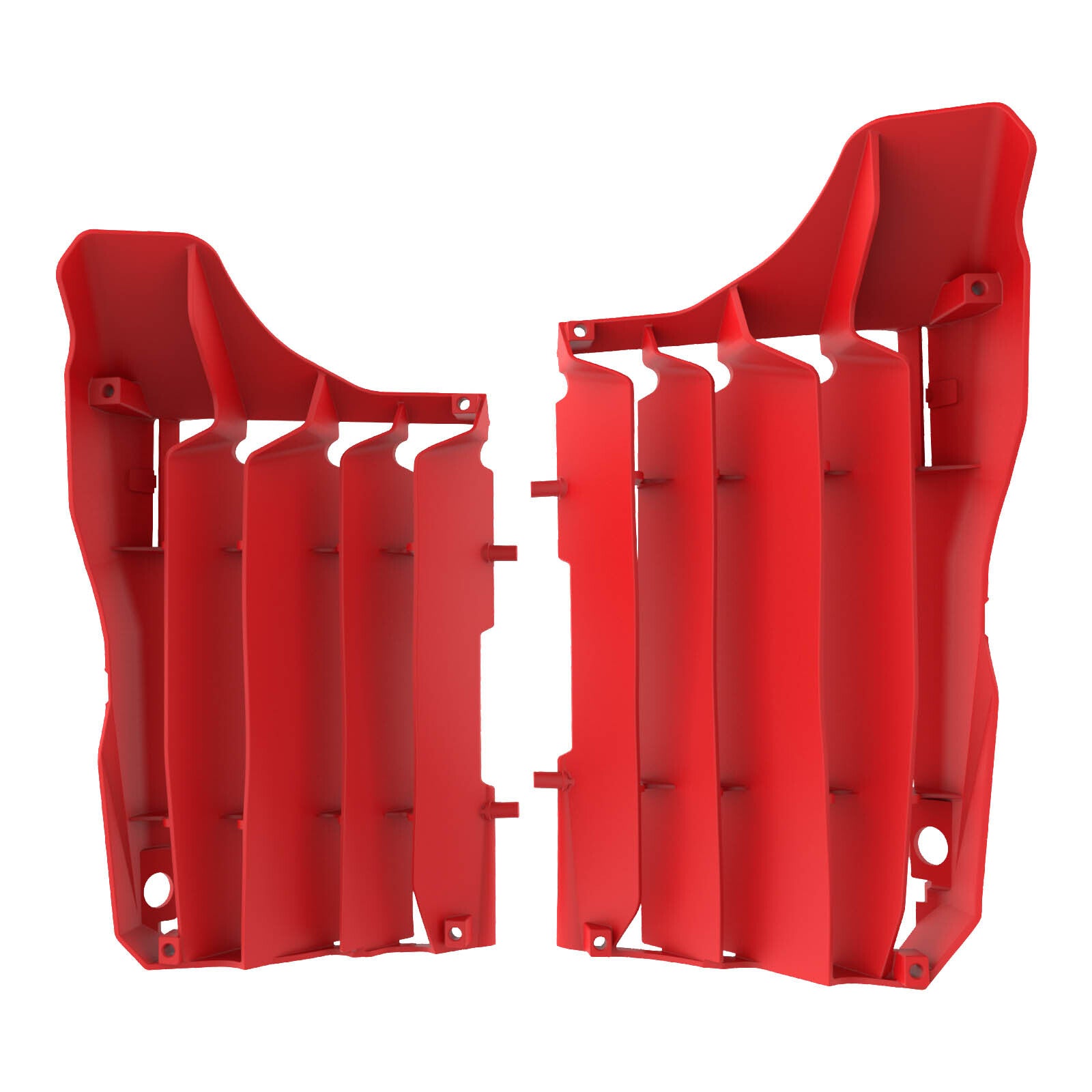 Polisport Radiator Louvers Honda CRF250R ('18-) - Red