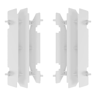 Polisport Radiator Louvers Suzuki RM125 / RM250 / DRZ400 - White