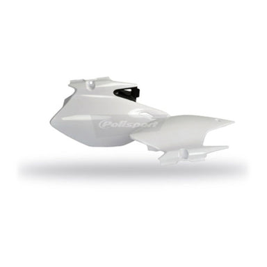 Polisport Side Panels Yamaha WR250F ('07-'14) / WR450F ('07-'11) - White