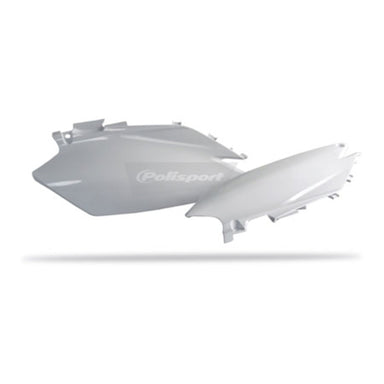 Polisport Side Panels Honda CRF250R ('11-'13) / CRF450R ('11-'12) - White