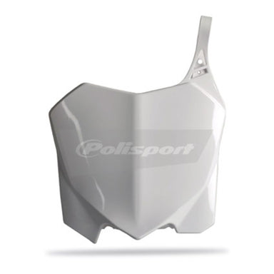 NUMBER PLATE HON CRF250R 10-13 /CRF450R 09-12 WHT