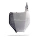 NUMBER PLATE KAW KX125/250 03-08/ KX250F/450F 04-08 WHT