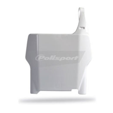 NUMBER PLATE CR125/250/F450R 04-07 WHT