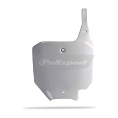 NUMBER PLATE HON CR80 96-02 /CR85 03-06 WHT