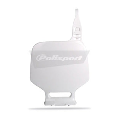 NUMBER PLATE YAM YZ80 93-01 /YZ85 02-14 WHT