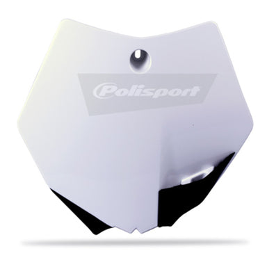 NUMBER PLATE KTM 65SX 09-15 WHT