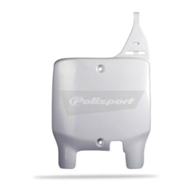 NUMBER PLATE SUZ RM125/250 99-00 WHT