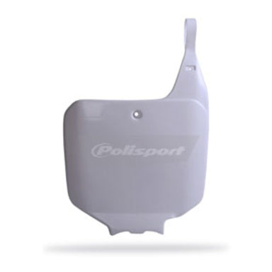 NUMBER PLATE HON CR125/250/500 95-99 WHT