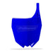 NUMBER PLATE YAM YZ250F/450F 10-18 / YZ125/250 15-18 BLU