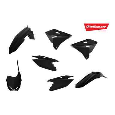 Polisport MX Restyling Kit Suzuki RM125/250 '01-'08 - Black