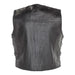 Richa Gilet Sadic Leather Vest with Laces - Black