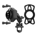 RAM X-Grip Phone Mount with Vibe-Safe & U-Bolt Base - Short