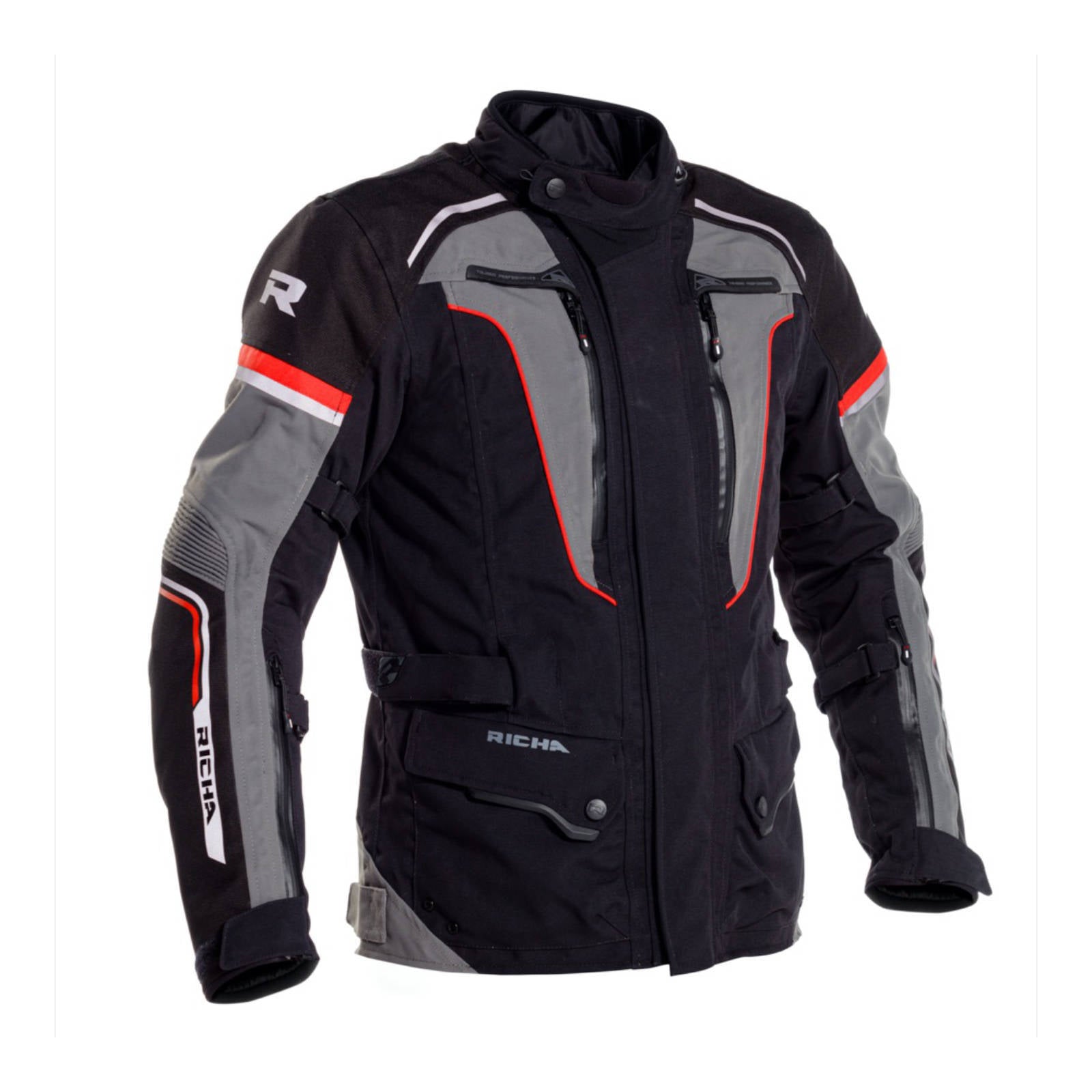 Richa Infinity 2 Pro Laminate Jacket - Black / Grey
