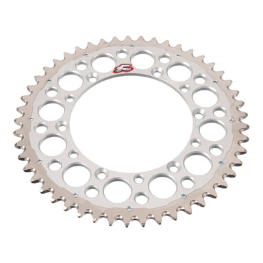 Renthal Sprocket Twinring Silver 48T Bi-Metal Grooved