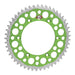 Renthal Sprocket Twinring Green 52T Bi-Metal Grooved Packaged