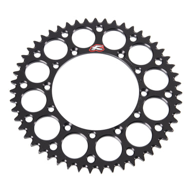 Renthal Sprocket Rear Black 51T Alloy 7075 T6 Grooved
