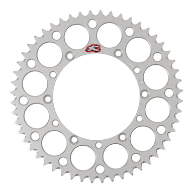 Renthal Sprocket Rear Silver 52T Alloy 7075 T6 Grooved