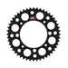 Renthal Sprocket Rear Black 48T Alloy 7075 T6 Grooved