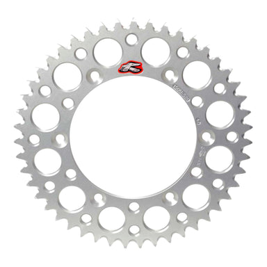 Renthal Sprocket Rear Silver 52T Alloy 7075 T6 Grooved Suzuki