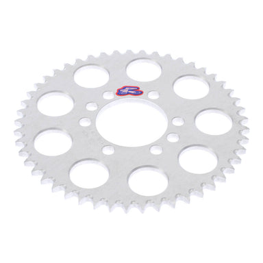 Renthal Rear Sprocket 7075 Alloy T6 Grooved - Silver [Yamaha]