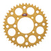 Renthal Sprocket Rear Gold 43T Alloy 7075 T6 Grooved