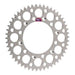 Renthal Rear Sprocket T6 7075 Grooved - Silver [Yamaha]