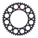 Renthal Sprocket Rear Black 48T Alloy 7075 T6 Grooved